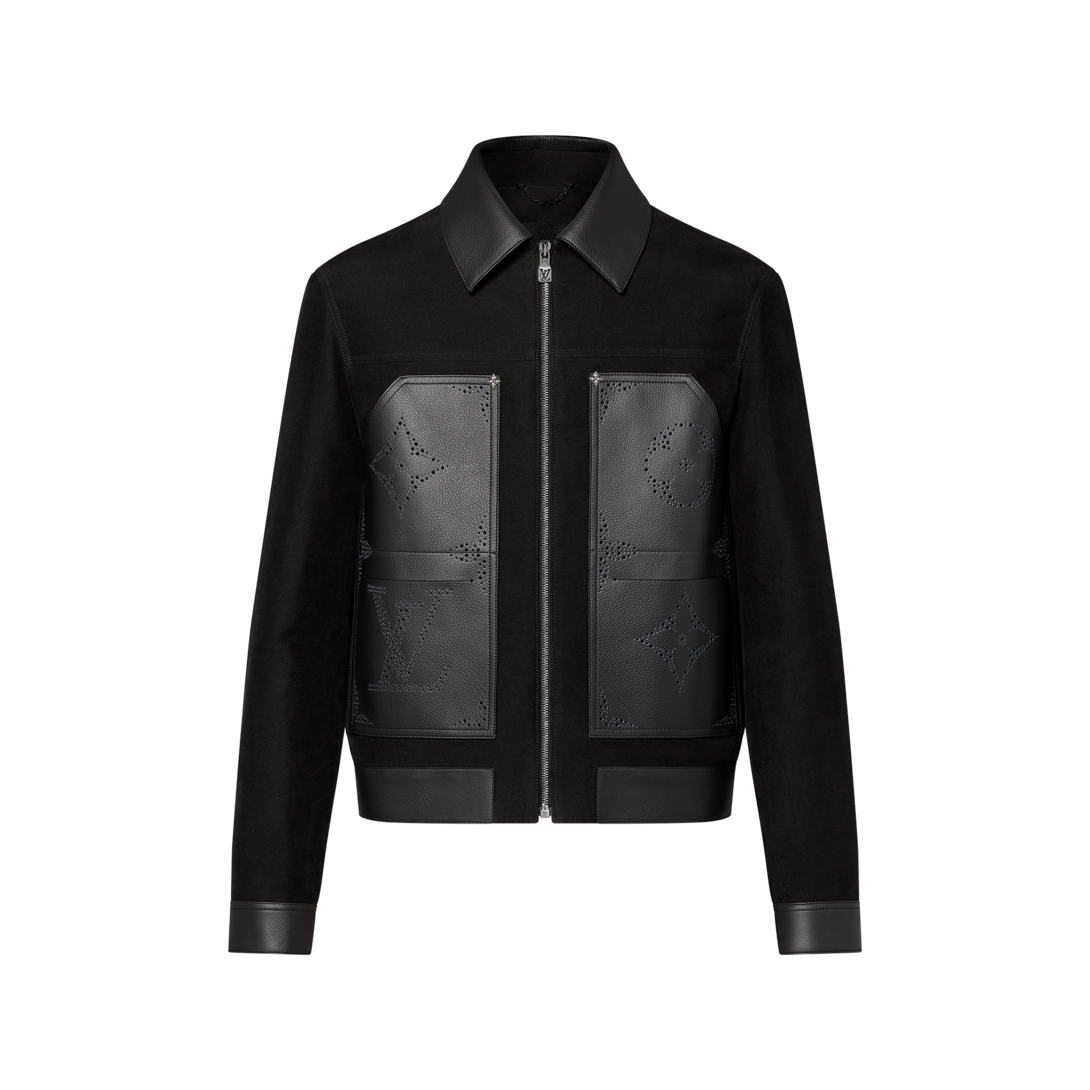 Monogram Mix Leather Workwear Blouson - Ready-to-Wear | LOUIS VUITTON